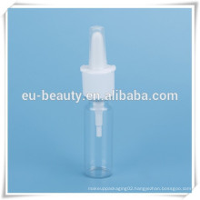 medical spray pump with glass bottle vial for medical liquid